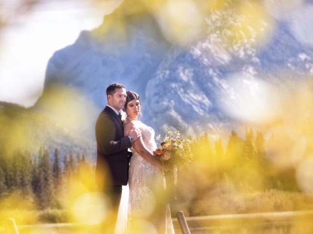 Brad and Ashley&apos;s wedding in Banff, Alberta 36