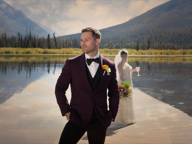 Brad and Ashley&apos;s wedding in Banff, Alberta 41