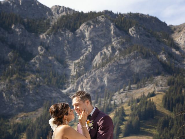 Brad and Ashley&apos;s wedding in Banff, Alberta 46