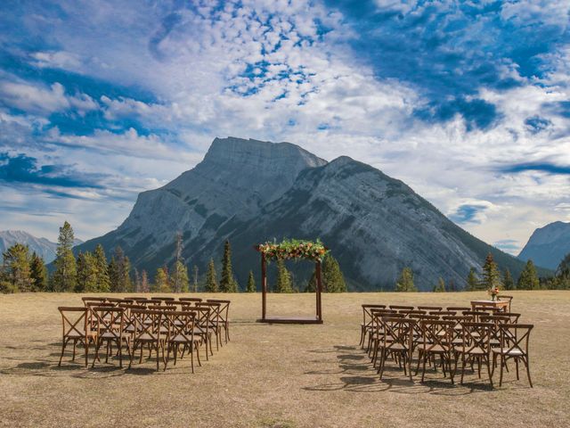 Brad and Ashley&apos;s wedding in Banff, Alberta 54