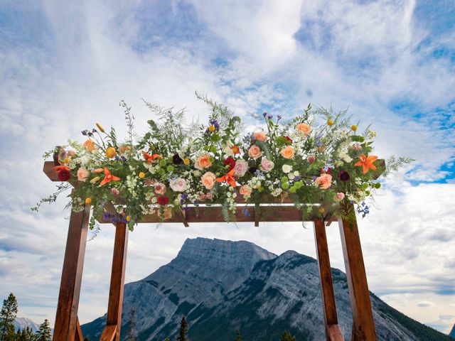 Brad and Ashley&apos;s wedding in Banff, Alberta 57