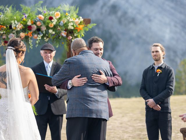 Brad and Ashley&apos;s wedding in Banff, Alberta 65