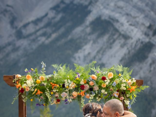 Brad and Ashley&apos;s wedding in Banff, Alberta 66