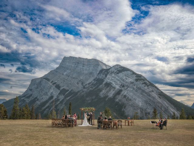 Brad and Ashley&apos;s wedding in Banff, Alberta 70