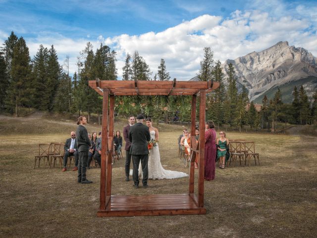 Brad and Ashley&apos;s wedding in Banff, Alberta 71