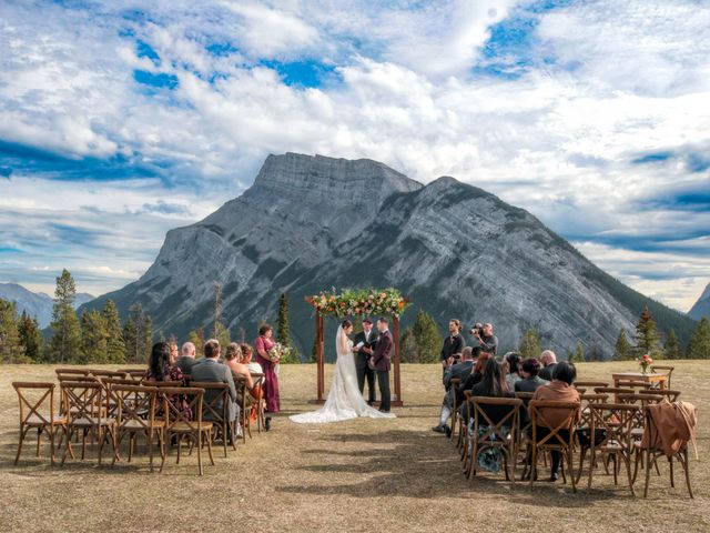 Brad and Ashley&apos;s wedding in Banff, Alberta 73