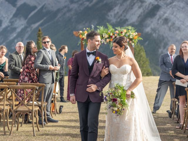 Brad and Ashley&apos;s wedding in Banff, Alberta 77