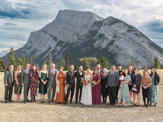 Brad and Ashley&apos;s wedding in Banff, Alberta 79