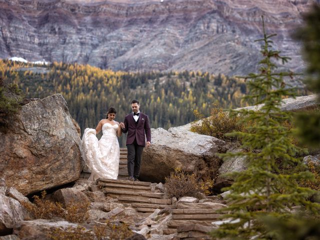 Brad and Ashley&apos;s wedding in Banff, Alberta 88