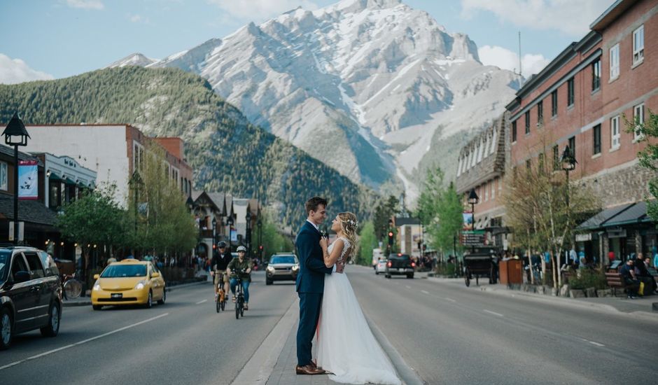 Devan and Paige 's wedding in Banff, Alberta