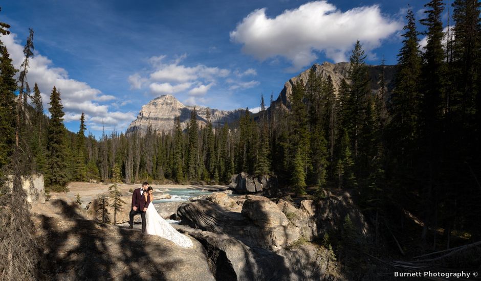 Brad and Ashley's wedding in Banff, Alberta