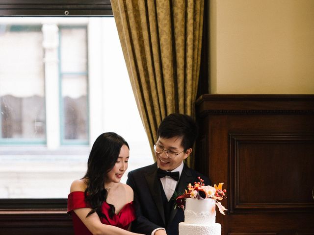 Linlin and Zhoutong&apos;s wedding in Montreal, Quebec 56
