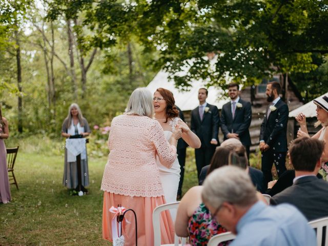 Ben and Sarah&apos;s wedding in Lakefield, Ontario 34
