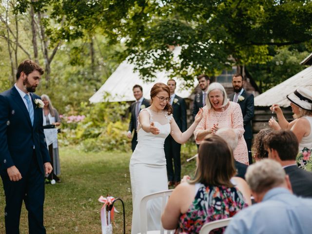 Ben and Sarah&apos;s wedding in Lakefield, Ontario 35