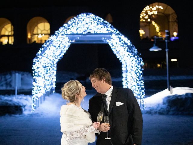Logan and Chaylea's wedding in Lake Louise, Alberta 36