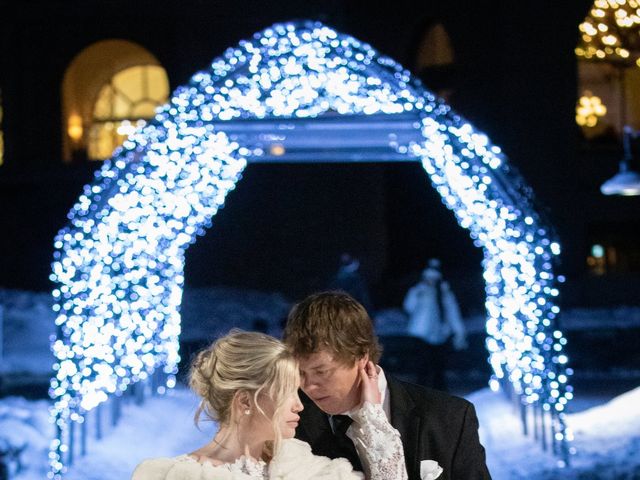 Logan and Chaylea's wedding in Lake Louise, Alberta 38