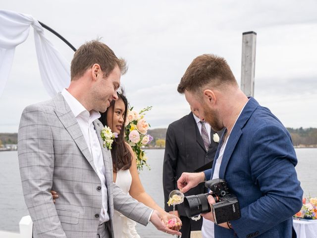 Ammy Moore and Austin Moore's wedding in Midland, Ontario 29