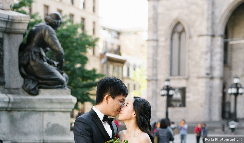 Linlin and Zhoutong's wedding in Montreal, Quebec