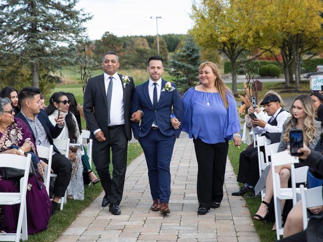 Cristian and Amanda&apos;s wedding in Newmarket, Ontario 12