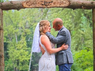 The wedding of Melissa and Travis