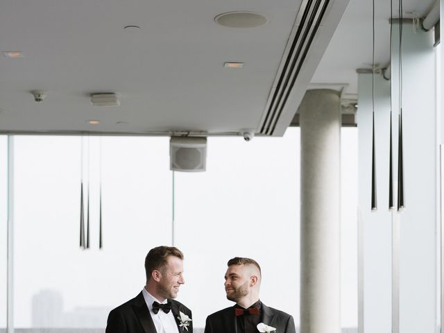 Brandon and Kyle&apos;s wedding in Toronto, Ontario 29