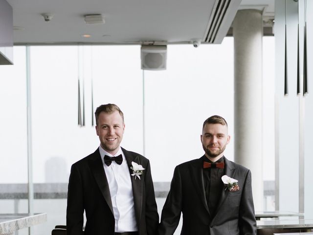 Brandon and Kyle&apos;s wedding in Toronto, Ontario 30