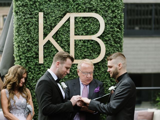 Brandon and Kyle&apos;s wedding in Toronto, Ontario 65