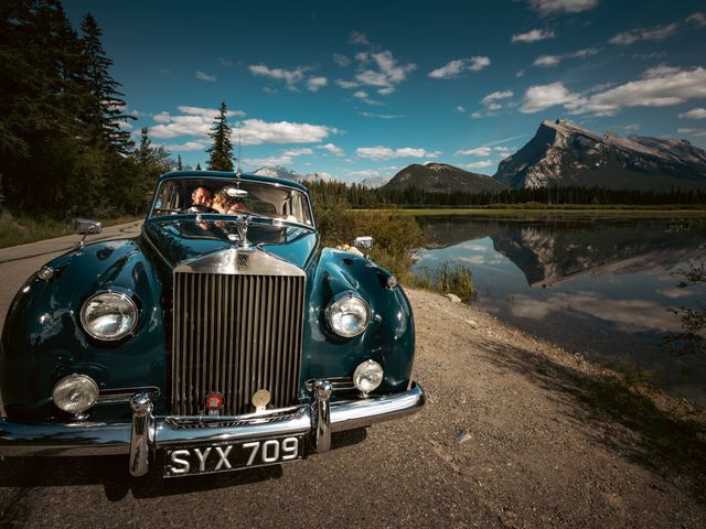 Mike and Jessica&apos;s wedding in Banff, Alberta 1