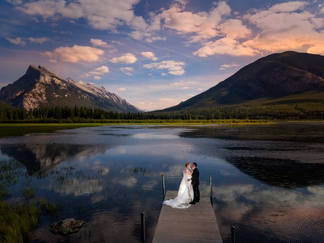 Mike and Jessica&apos;s wedding in Banff, Alberta 2