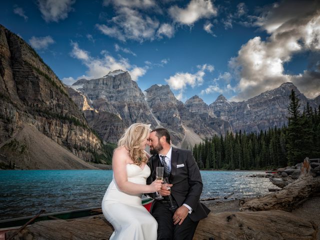 Mike and Jessica&apos;s wedding in Banff, Alberta 48