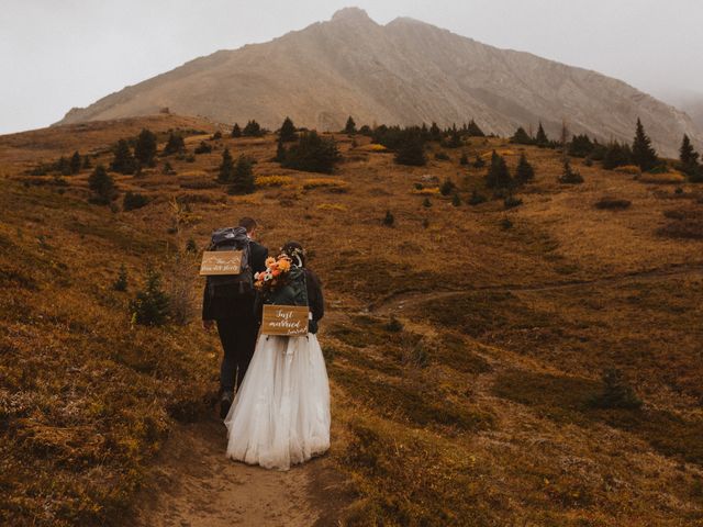 Alex and Kayley&apos;s wedding in Kananaskis, Alberta 5