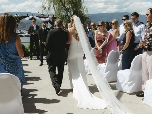 Lewis and Ashley&apos;s wedding in Kelowna, British Columbia 12