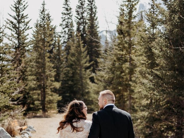 Colin and Rachel&apos;s wedding in Canmore, Alberta 3