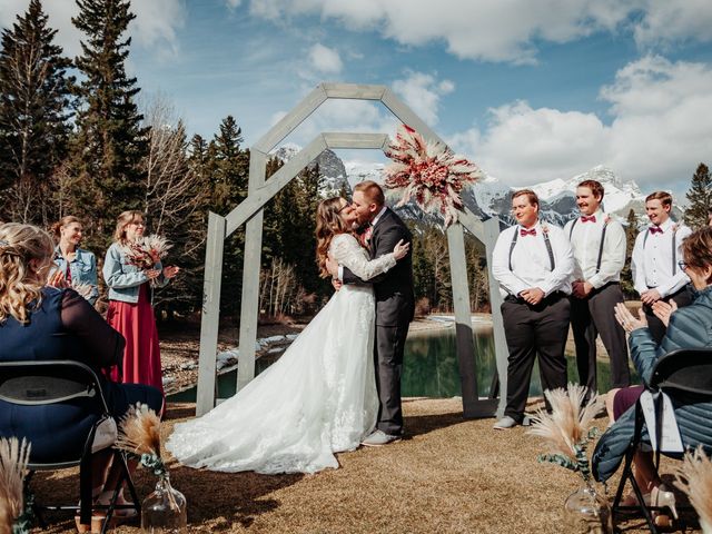 Colin and Rachel&apos;s wedding in Canmore, Alberta 5