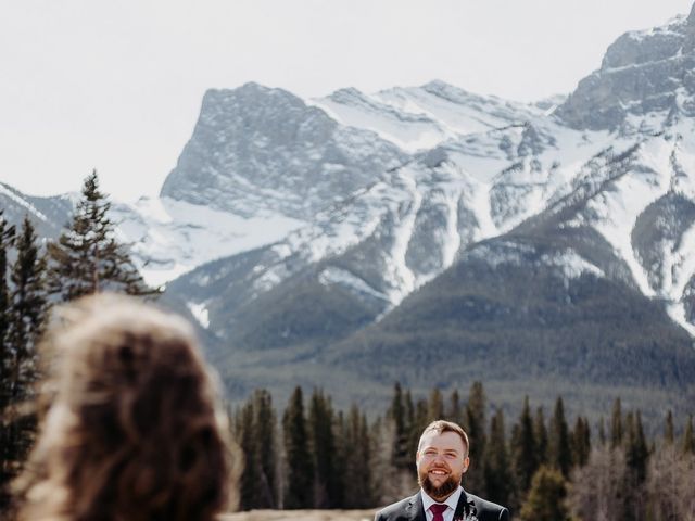 Colin and Rachel&apos;s wedding in Canmore, Alberta 8