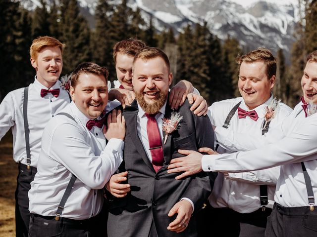 Colin and Rachel&apos;s wedding in Canmore, Alberta 11