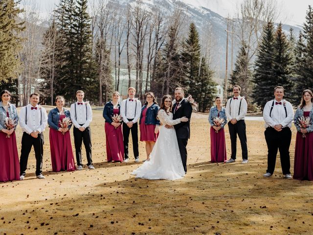 Colin and Rachel&apos;s wedding in Canmore, Alberta 12