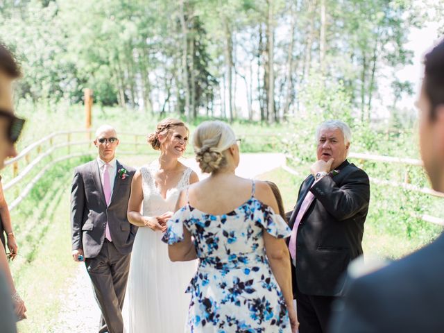 Michael and Ellen&apos;s wedding in Cochrane, Alberta 300