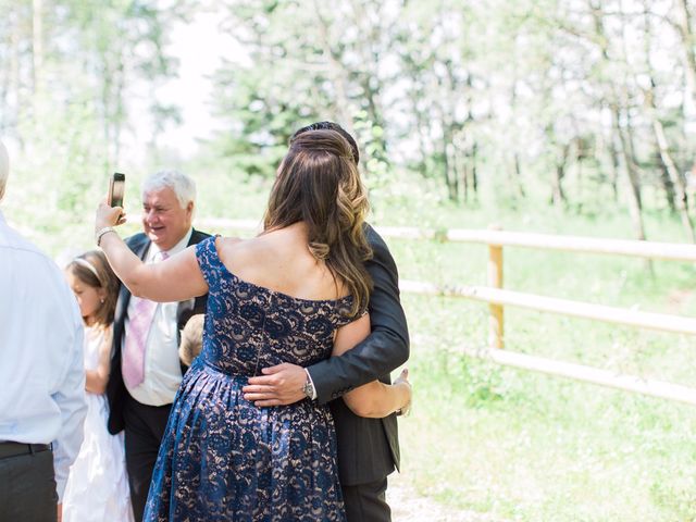 Michael and Ellen&apos;s wedding in Cochrane, Alberta 302