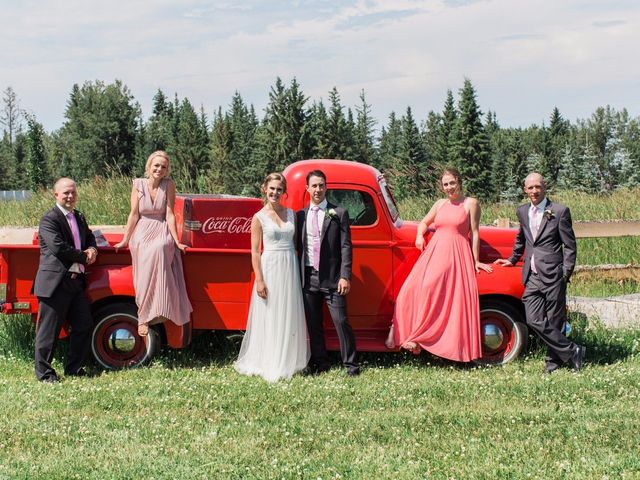 Michael and Ellen&apos;s wedding in Cochrane, Alberta 334