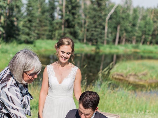 Michael and Ellen&apos;s wedding in Cochrane, Alberta 579