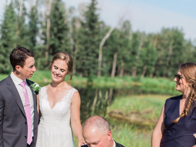Michael and Ellen&apos;s wedding in Cochrane, Alberta 581