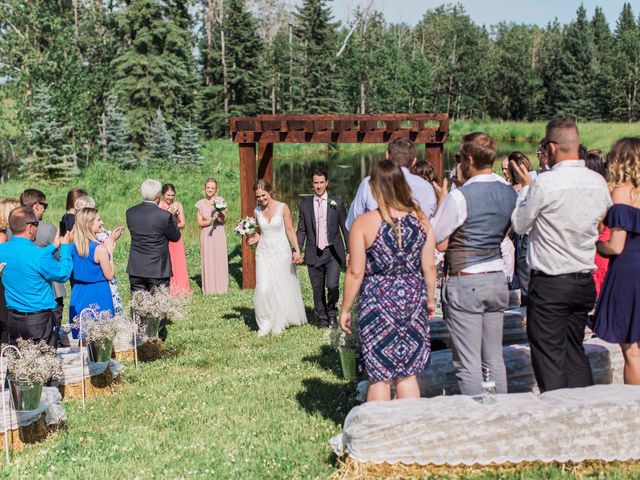 Michael and Ellen&apos;s wedding in Cochrane, Alberta 584