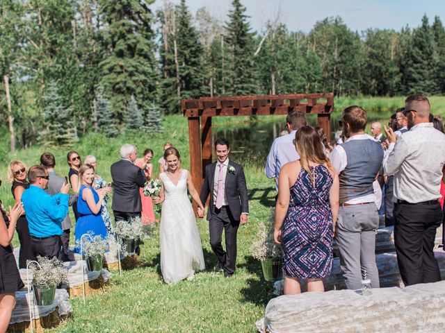 Michael and Ellen&apos;s wedding in Cochrane, Alberta 586