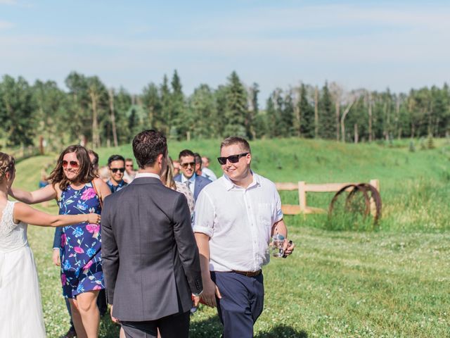 Michael and Ellen&apos;s wedding in Cochrane, Alberta 600