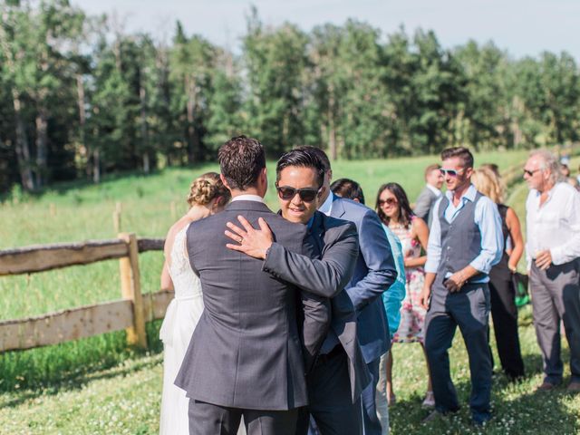 Michael and Ellen&apos;s wedding in Cochrane, Alberta 604