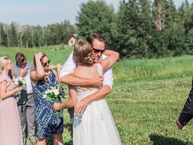 Michael and Ellen&apos;s wedding in Cochrane, Alberta 617