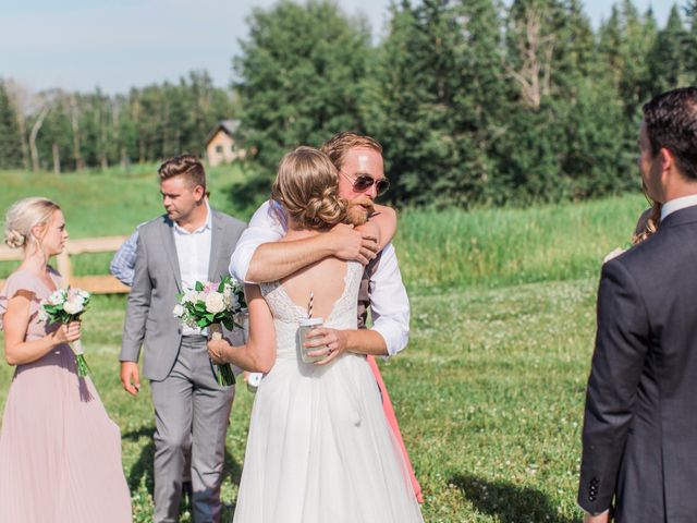 Michael and Ellen&apos;s wedding in Cochrane, Alberta 618