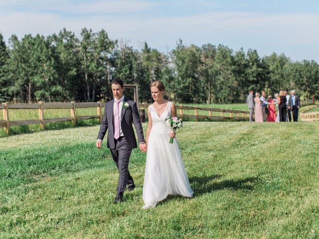 Michael and Ellen&apos;s wedding in Cochrane, Alberta 623