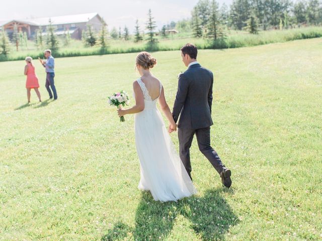 Michael and Ellen&apos;s wedding in Cochrane, Alberta 625